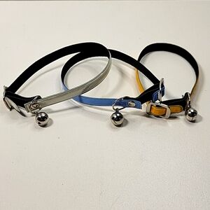 Dog puppy collar set of 3 NEW